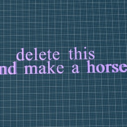make a horse