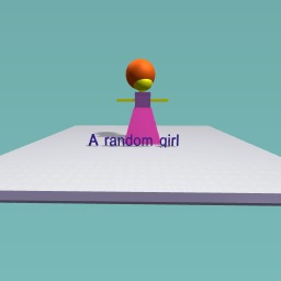 A random girl