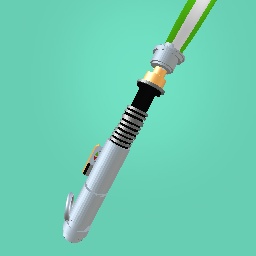 Luke skywalker green lightsaber