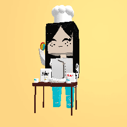 Girl chef