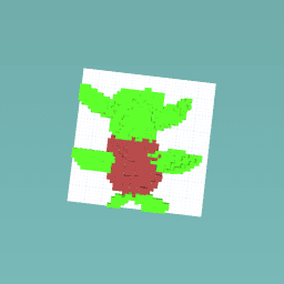 Baby yoda with no face