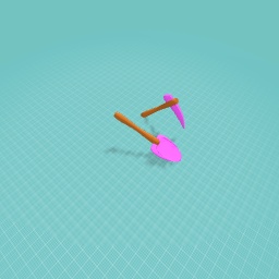 Axe and shovel