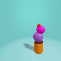 chocolate diped ice cream cone