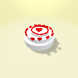 Heart cake