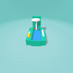 The magical bath tub!