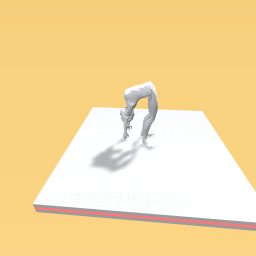 I donno, girl doing back bend