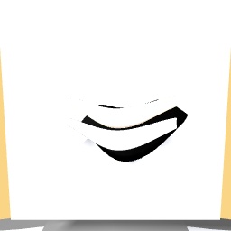 Creepy smile