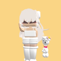 Lily and her pup cindy