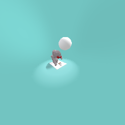 Snow man vs rock monster