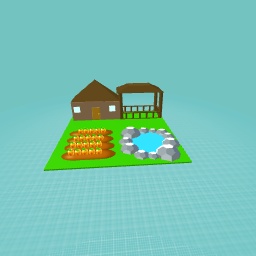 A lovely sculpture of a house