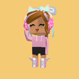 Pastel pink girl
