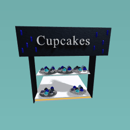 rain drop cupcakes