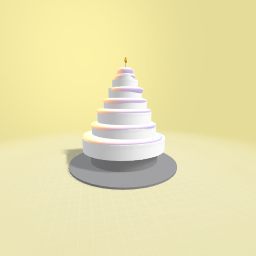 Cake with  a mystery frosting