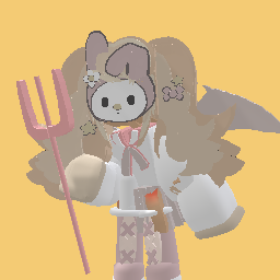 me dressed up as my melody