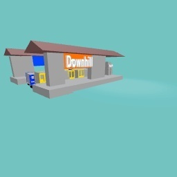 Downhill old train station