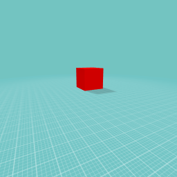 Red cube