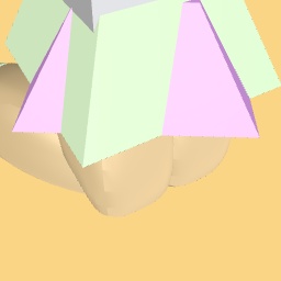 Knealing with skirt (to match jumper)