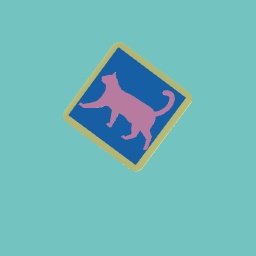 Cat ink stamp