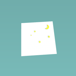 moon with stars