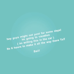 Might not post