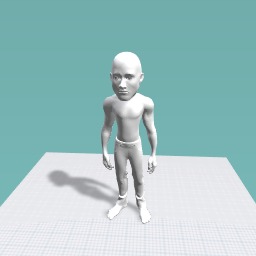 Big head man