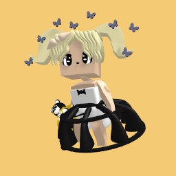 cute anime style girl avatar! // damelio :D