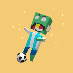 Zombie soccer player