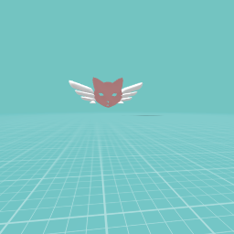 Cat with wings from book