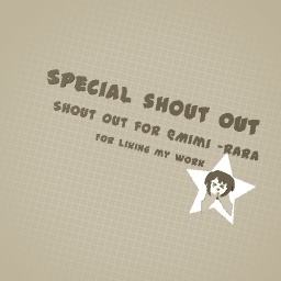 Shout Out To @Mimi-Rara