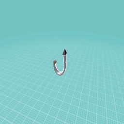 The point of the pin