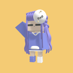 White and purple outffit