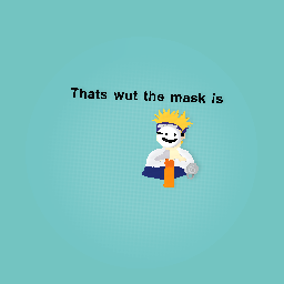 Naruto with a dream mask