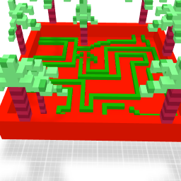 Maze of trees