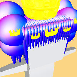 Made by Elspell - Princess buns hair