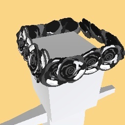 black rose crown