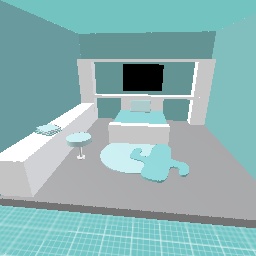 Simple bedroom!