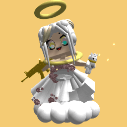 The halo girl