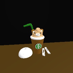 Cofee with bear