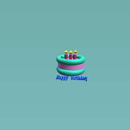 B-day cake