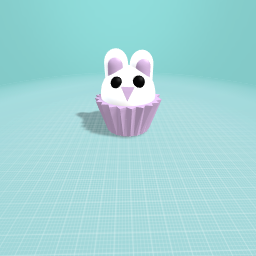 Bunny cup cake