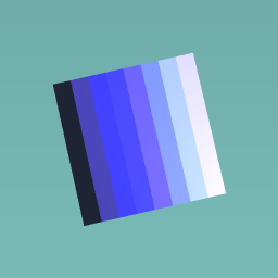 The ombre blue square