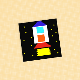 cute rocket