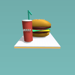 Burger With Cola