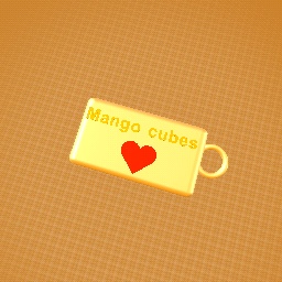 Mango cubes bag tag ♡