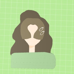 Pretty Curly Haired Girl