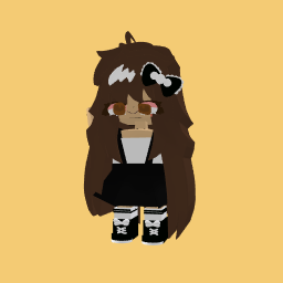 Black and white uniform