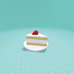 a slice of a cake