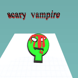 scary vampire
