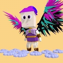 VIOLET the sacred flying princess!