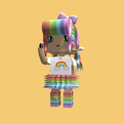 Rainbow girl